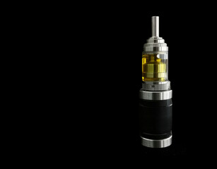 Advanced personal vaporizer or e-cigarette Vintage style, side by side style