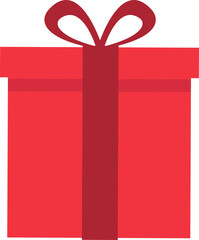 Colored Gift Boxe with Ribbon. Gift boxes different shape and size