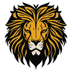 Fototapeta na wymiar Lion head vector illustration