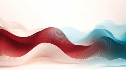 abstract background with waves. generative ai