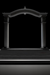 Obraz premium columns of columns