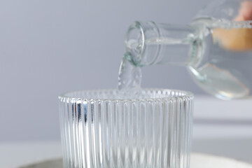 Traditional Japanese alcoholic drink - Sake, traditional asian drinks concept