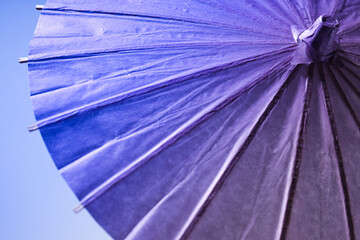 Traditional japanese umbrella, traditional japanese accessories concept