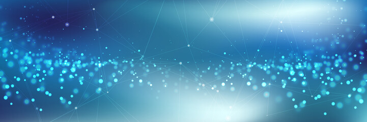 Abstract Technology Background, Banner