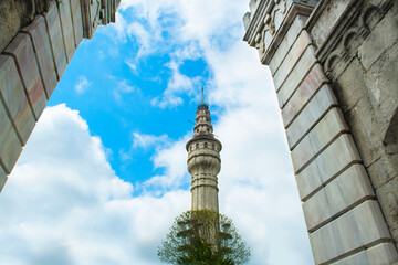 Ancient Medieval Fire Tower (Turkish: Yangın Kulesi) of Istanbul University. It located at the centre of Istanbul University Beyazit Central Campus. Beyazit Tower
