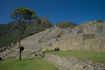 Machu Picchu in Peruvian Andes