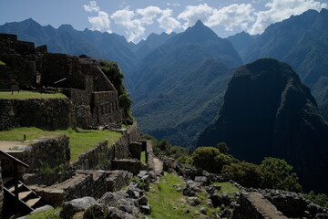 Machu Picchu in Peruvian Andes