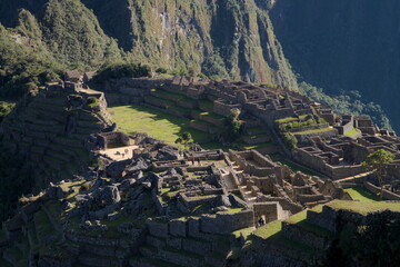 Machu Picchu in Peruvian Andes