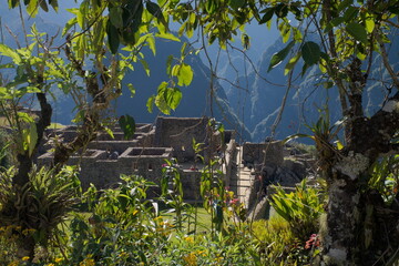 Machu Picchu in Peruvian Andes