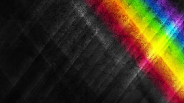 LGBTQ Pride Month abstract colorful grunge stripes background. Seamless looping motion design. Video animation Ultra HD 4K 3840x2160