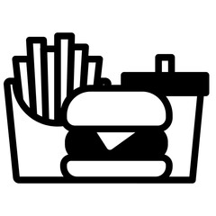 Fototapeta premium fast food