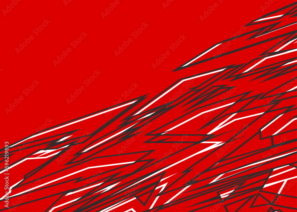 Poster abstract background with sketch geometric line pattern and with some copy space area