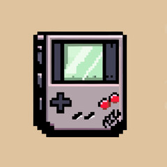 16bit gameboy, vector art