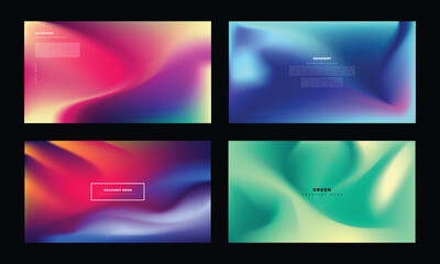 Colorful gradient mesh background template copy space. Suitable for poster, banner, pamphlet, presentation, card, or brochure design.
