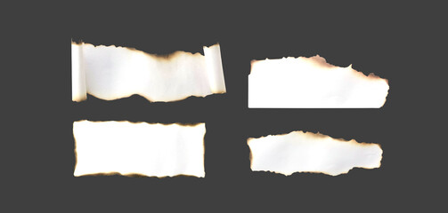 burnt paper for background