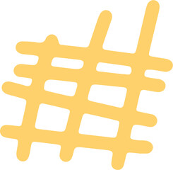 Abstract Organic Grid Design Element