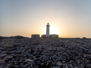 Faro di scogliera di Capo Muro di Porco