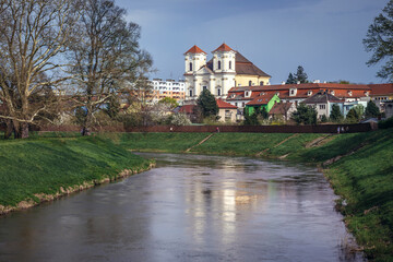 Fototapeta na wymiar Veseli nad Moravou in Czech Republic