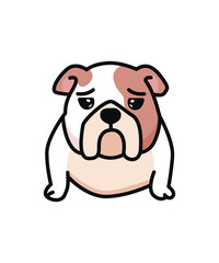 French Bulldog Cartoon 