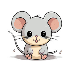 Cute clipart mouse
