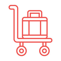 Airport cart Icon