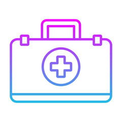 Fototapeta premium First aid kit Icon