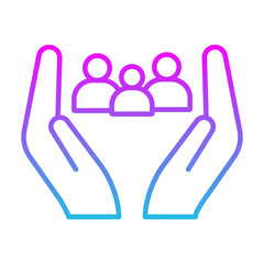 Obraz premium Refugee Icon