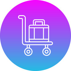 Airport cart Icon