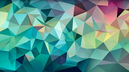 Polygonal pattern Wallpaper Background | Generative AI