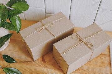 Cardboard box for packing wax candles