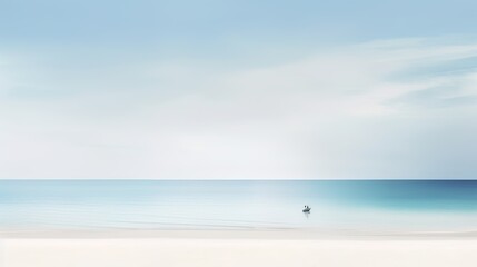 Obraz premium Beautiful Holiday summer sand&nbsp;beach tropical beach and sea&nbsp;Background