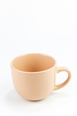 Coffee cup isolated on white background, clipping path included.