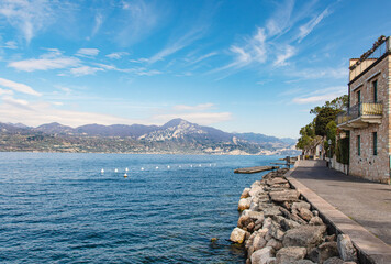 View of Garda Lake, Italy