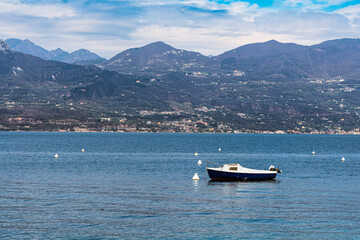 View of Garda Lake, Italy 