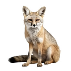 Obraz premium fennec fox isolated on white background