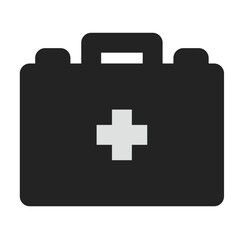 simple design of medkit icon, first aid kit icon