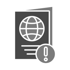 Illegal Passport Icon