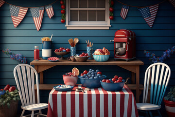 Boom, Crackle, Pop: Celebrating Independence Day with Spectacular Fireworks - A Stunning Collection of 4th of July Themed Stock Images