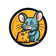 logo mouse with cheese
