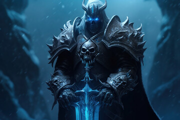 Arthas is a fictional character from the Warcraft universe. He is a complex and tragic figure, once a noble and just paladin, but later corrupted by dark forces and transformed into a death knight.