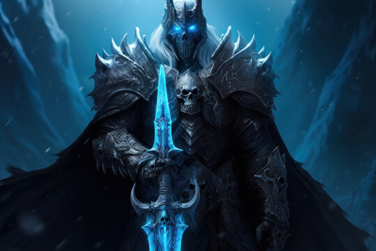 Arthas is a fictional character from the Warcraft universe. He is a complex and tragic figure, once a noble and just paladin, but later corrupted by dark forces and transformed into a death knight.