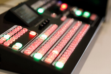 professional live video production switcher