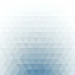light blue triangular background. Vector abstract geometric template for presentation. Layout for an advertising banner. polygonal style. Mosaic. eps 10