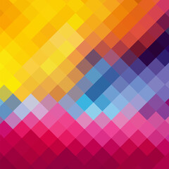 Colored pixel vector background. Presentation template. Decor element. polygonal style. Abstract geometric illustration. eps 10
