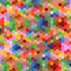Colored geometric background. Vector illustration. polygonal style. Hexagons. eps 10