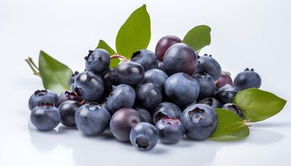 Indulge in the sweet taste of summer with blueberries a group of widespread perennial plants bearing the gift of blue and purple-hued berries