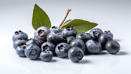 Indulge in the sweet taste of summer with blueberries a group of widespread perennial plants bearing the gift of blue and purple-hued berries