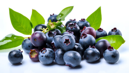 Indulge in the sweet taste of summer with blueberries a group of widespread perennial plants bearing the gift of blue and purple-hued berries