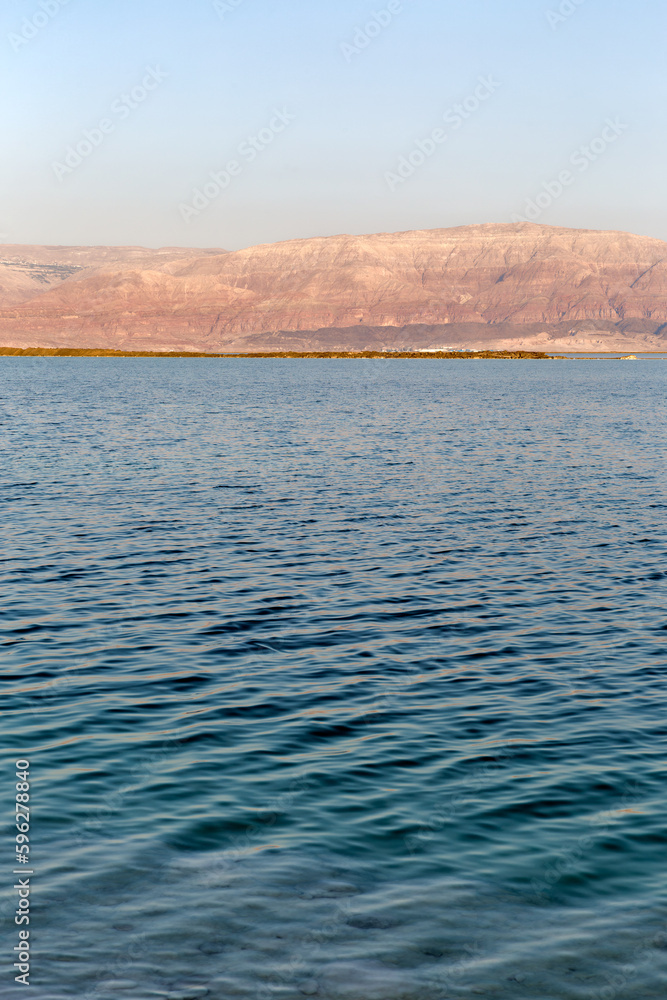 Wall mural Dead Sea landscape in Israel