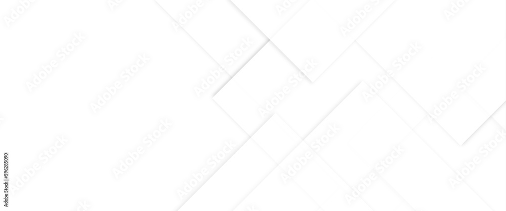 Poster abstract white background with diamond and triangle shapes layered in modern abstract pattern design